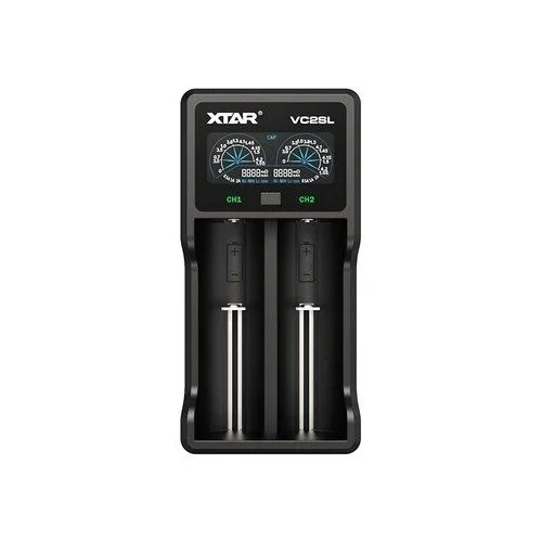 Xtar vc2sl cargador de batería pilas de uso doméstico usb