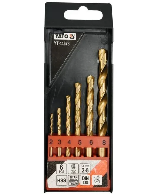 Yato YT-44673 broca Broca helicoidal 6 pieza(s)