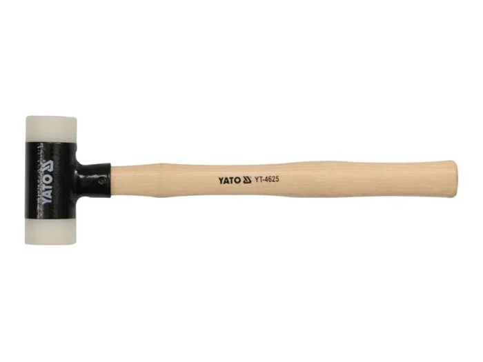Yato YT-4625 martillo Martillo blando sin retroceso Negro, Madera