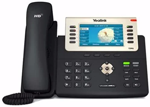 Yealink sip-t29g executive ip phone (with poe) gigabit