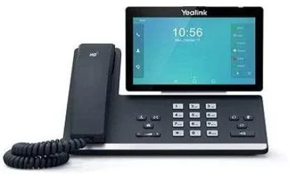 Yealink sip-t58a certificado para skype for business / microsoft teams tel&eacute fono dise&ntilde o 16 cuentas sip, con poe, sin psu  pantal