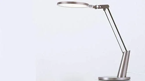 YEELIGHT Lámpara De Escritorio Serene Pro, Similar Natural, Sin Luz Azul Dañina, Confortable para Los Ojos con ni Glare, Programación Smart Eye, 15 W, Blanco, Estandar