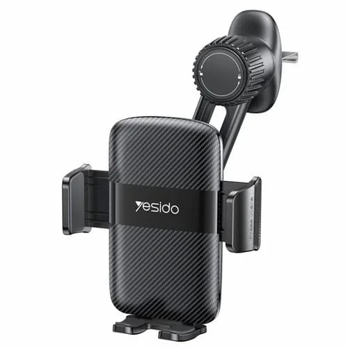 Yesido C242 Soporte de Clip para Teléfono Mecánico Ajustable para Ventilación de Aire de Automóvil