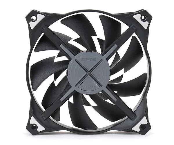 Zalman ZM-DF12 sistema de refrigeración para ordenador Carcasa del ordenador Ventilador 12 cm Negro
