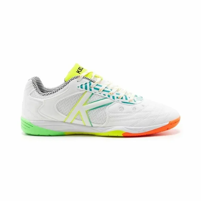 Zapatillas de Fútbol Sala para Adultos Kelme Indoor Copa Blanco Unisex 42