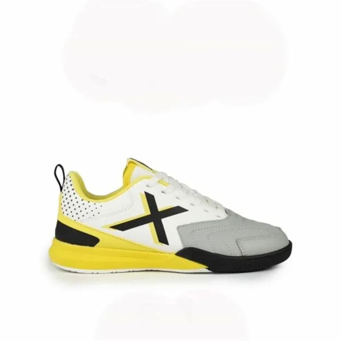 Zapatillas de fútbol sala para niños munich rondito kid elastic gris claro 29