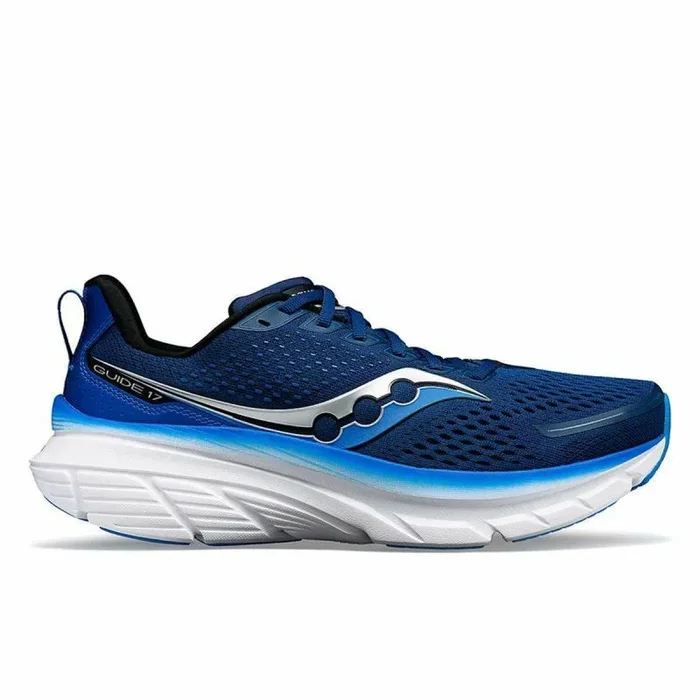 Zapatillas de Running para Adultos Saucony Guide 17 Azul oscuro 42