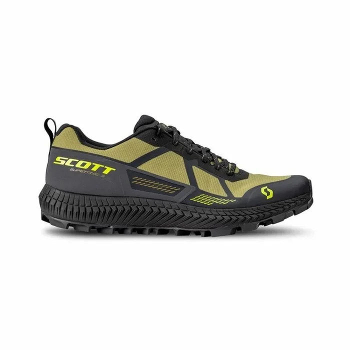 Zapatillas de Running para Adultos Scott Supertrac 3 Oliva 44