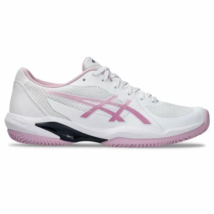 Zapatillas de tenis para mujer asics solution swift ff 2 clay blanco rosa 40