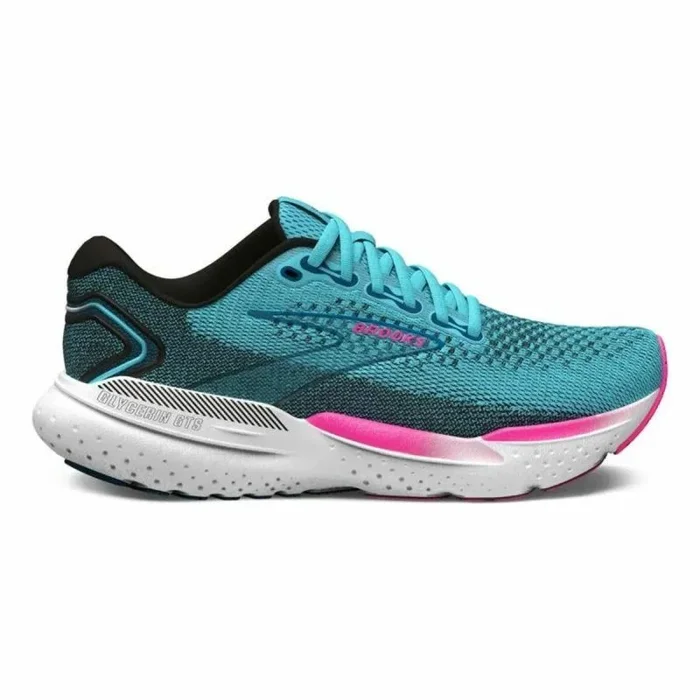 Zapatillas deportivas brooks glycerin gts 21 moroccan azul turquesa mujer 41