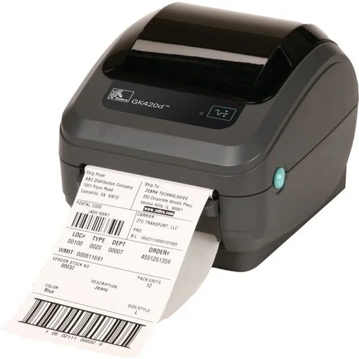 Zebra impresora térmica gk-420d ethernet
