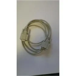 Zebra SERIAL INTERFACE CABLE 6IN (DB-9 TO DB-9) cable de serie Gris 1,8 m