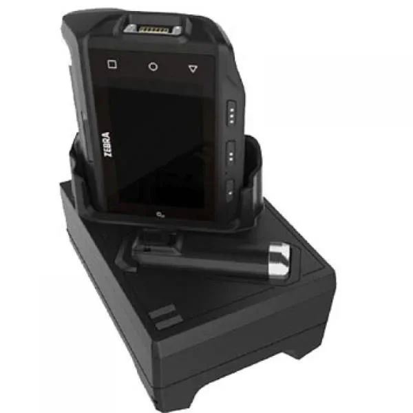Zebra WT6000 One Slot CHRG/USB CRADL – Cargador (Negro, Cargador de baterías para Interior, WT6000)