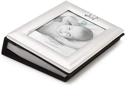 Zilverstad Crown álbum de foto y protector Plata 70 hojas 10 x 15 Encuadernación de tapa dura