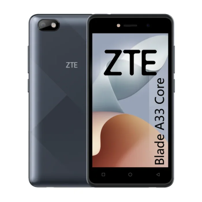 ZTE A33 CORE BLACK 5″ FW+ / QUADCORE/ 32GB ROM / 1GB RAM / 2MP + 0,3MP / 2000MAH / 5W