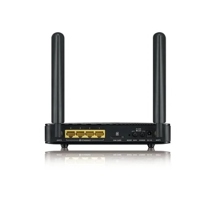 Zyxel LTE3301-M209 router inalámbrico Ethernet rápido Banda única (2,4 GHz) 4G Negro